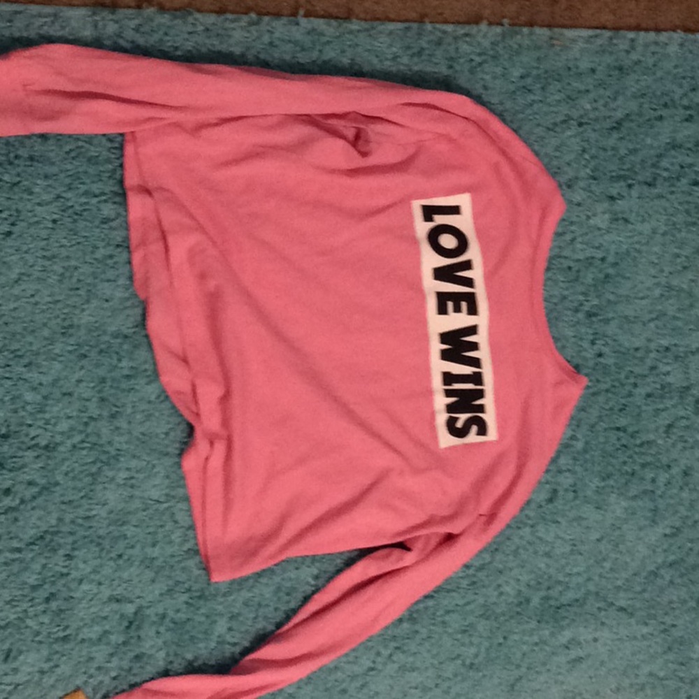 Pink,long sleeve,tween/teenager shirt